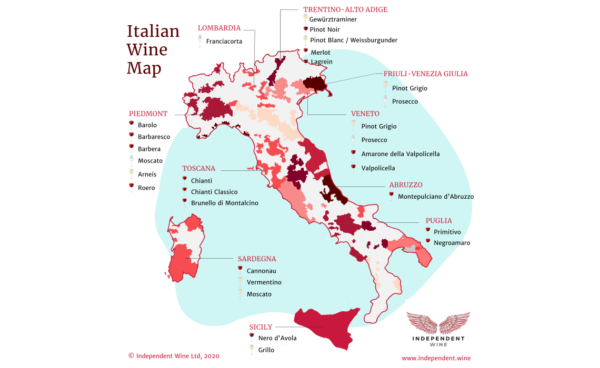 The Complete Guide To Italian Wine With Maps And Tasting Notes 3521